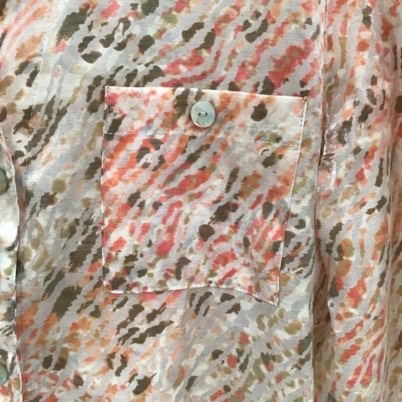 🔴SHIMMERY ANIMAL PRINT🔴RUBY RD. TOP🔴 - Picture 10 of 11